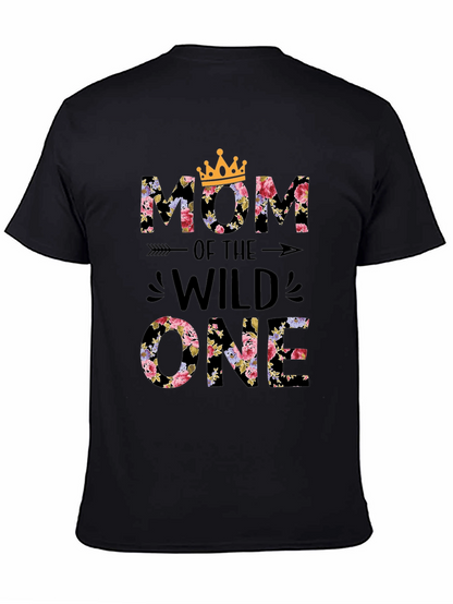 Floral Mom of the Wild One Tee