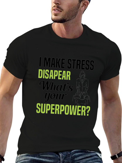 Stress Disappear T-Shirt - Superpower Tee