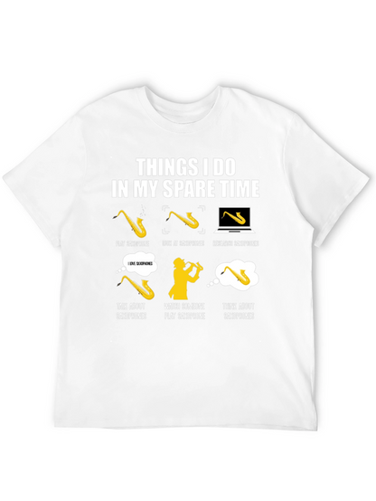Saxophone Lover T-Shirt - Spare Time Activities
