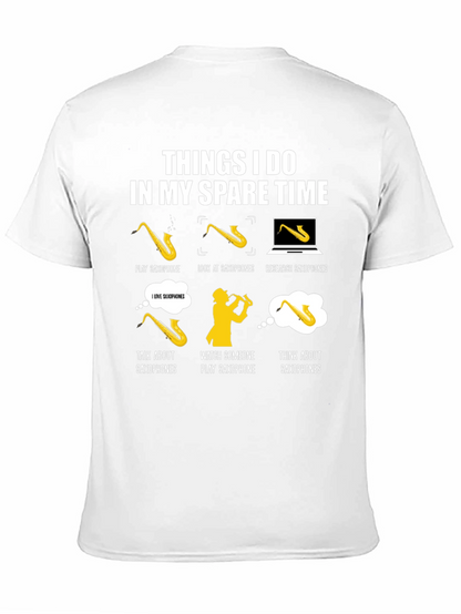 Saxophone Lover T-Shirt - Spare Time Activities