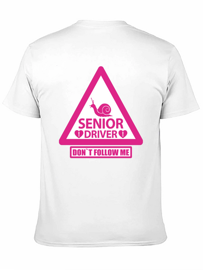 Senior Driver Funny Warning T-Shirt