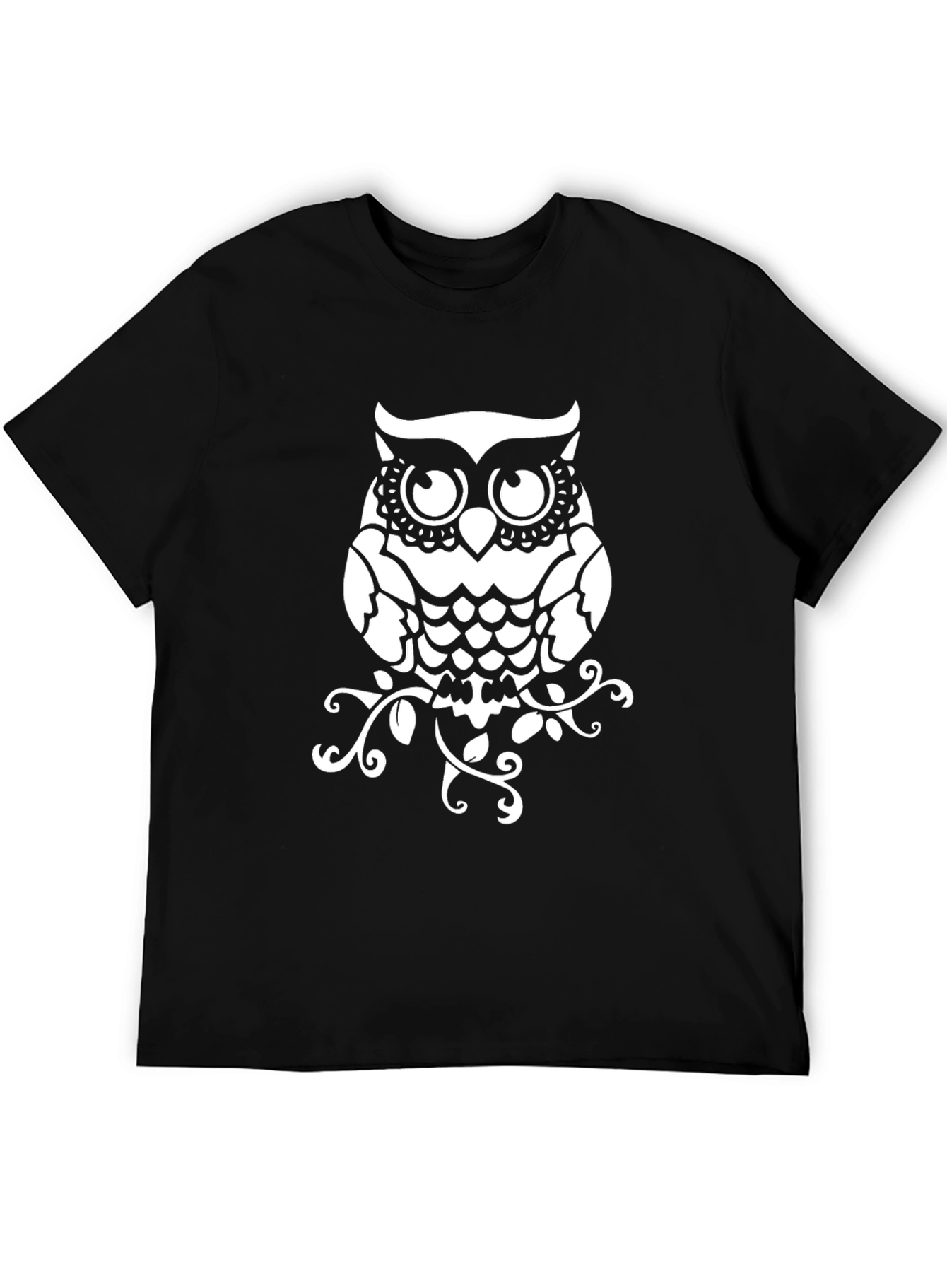 Owl Graphic Print T-Shirt