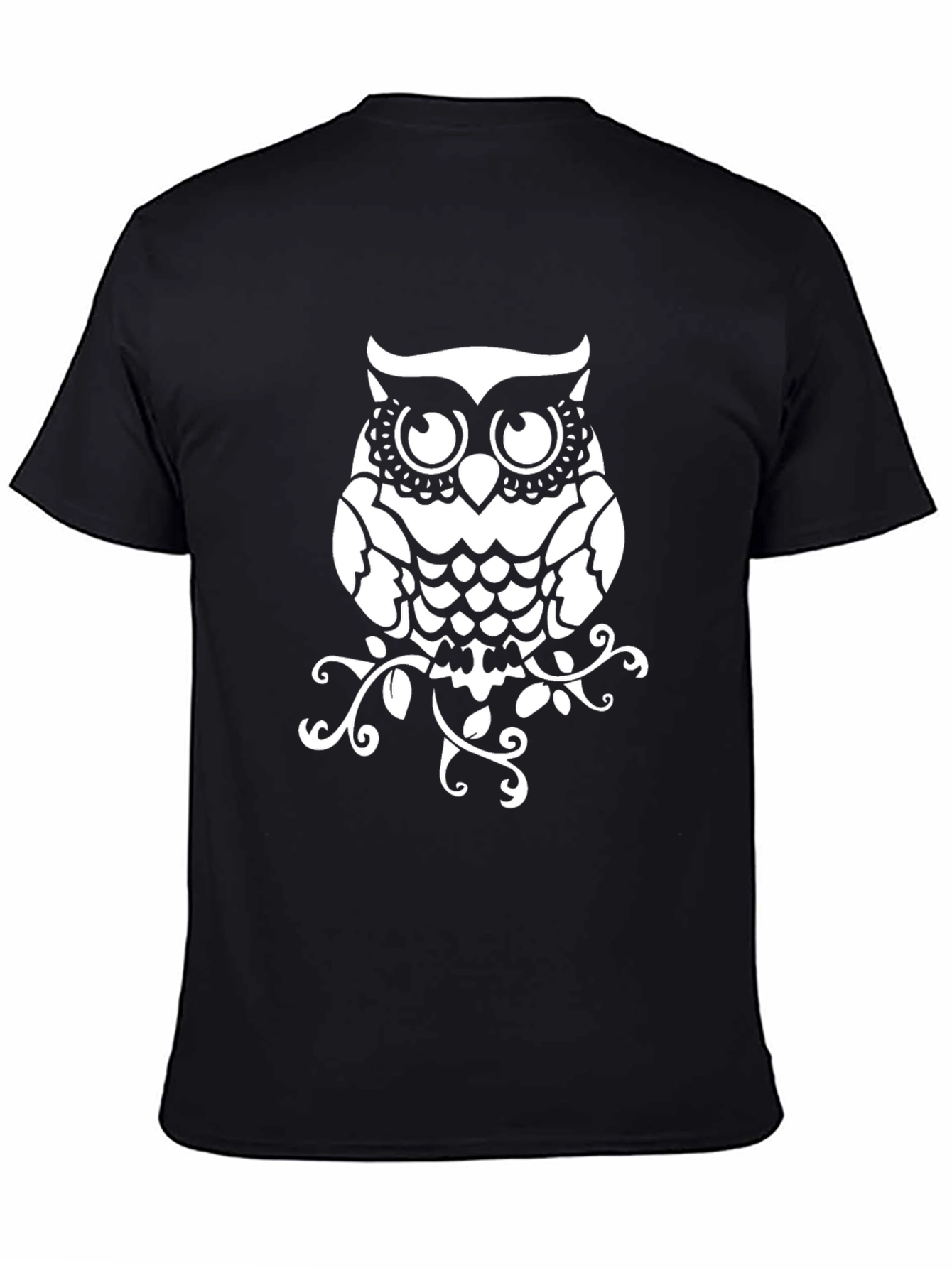 Owl Graphic Print T-Shirt