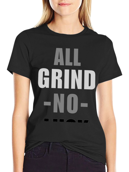 All Grind No Luck Graphic Tee - Black