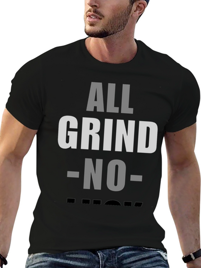 All Grind No Luck Graphic Tee - Black