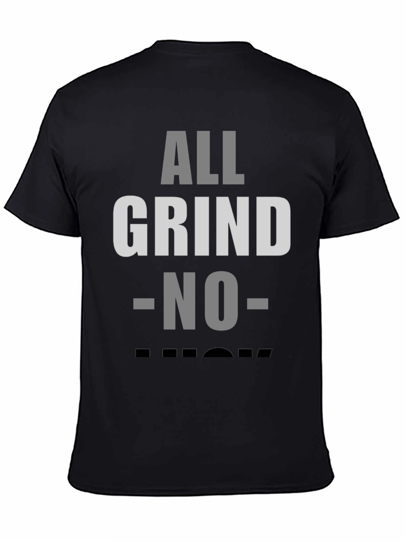 All Grind No Luck Graphic Tee - Black