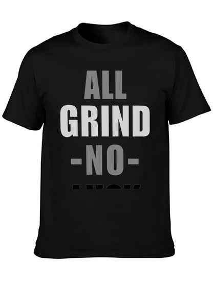 All Grind No Luck Graphic Tee - Black