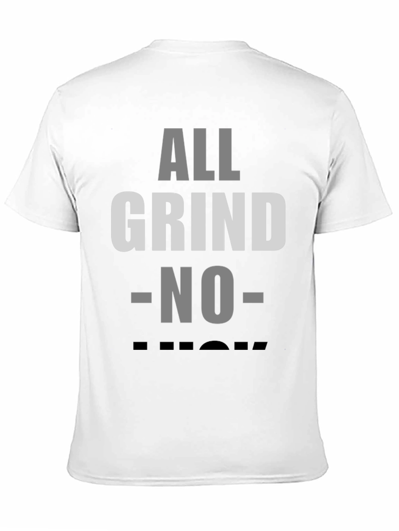All Grind No Luck Graphic Tee - Black