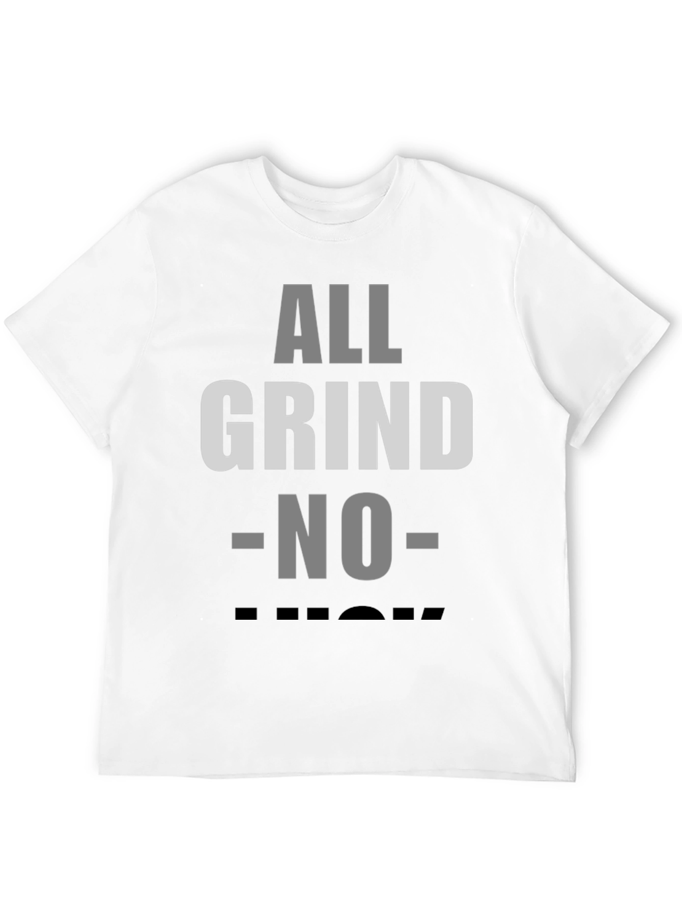 All Grind No Luck Graphic Tee - Black