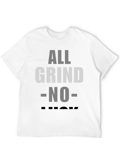 All Grind No Luck Graphic Tee - Black