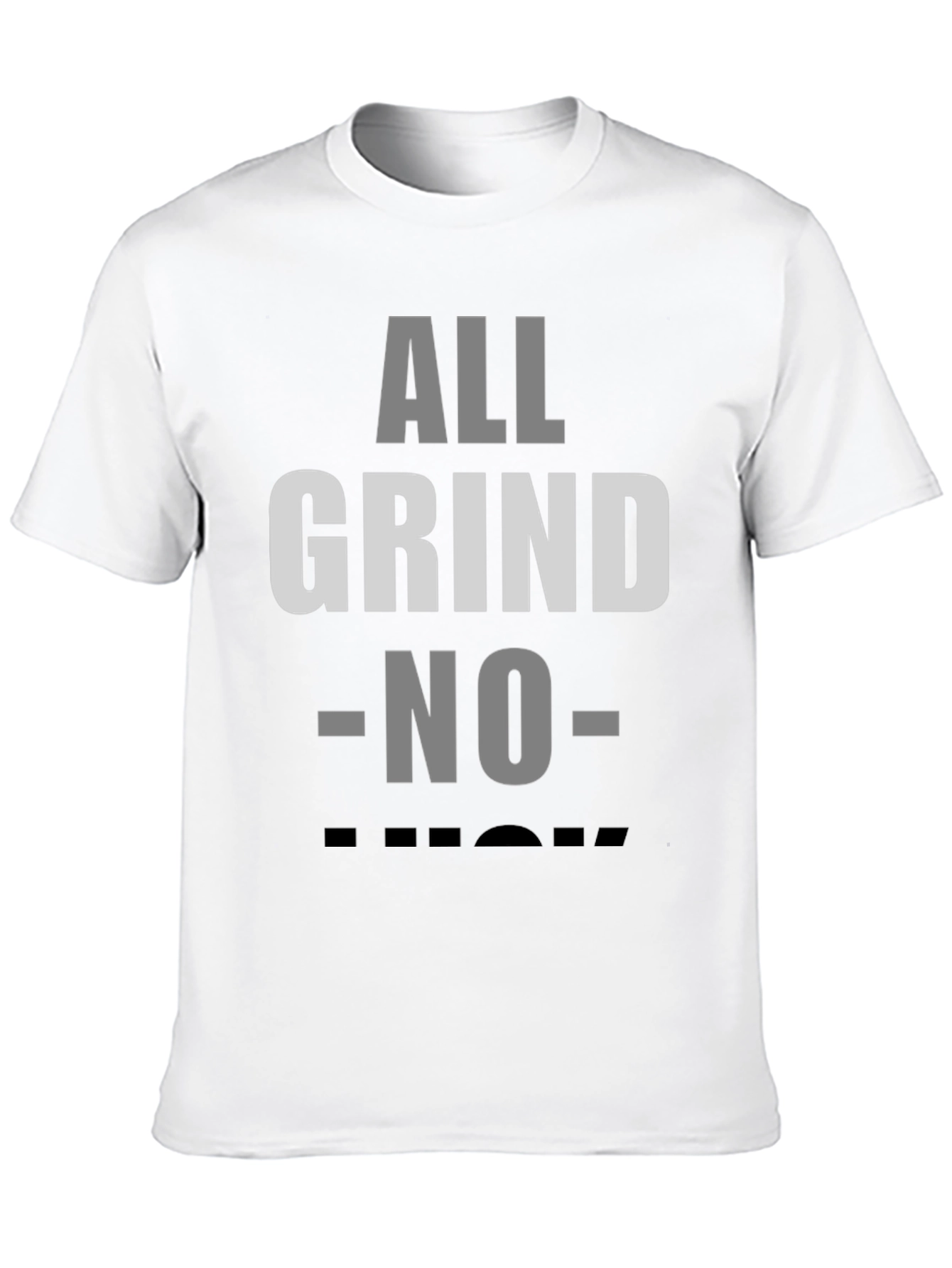 All Grind No Luck Graphic Tee - Black