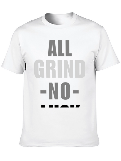 All Grind No Luck Graphic Tee - Black
