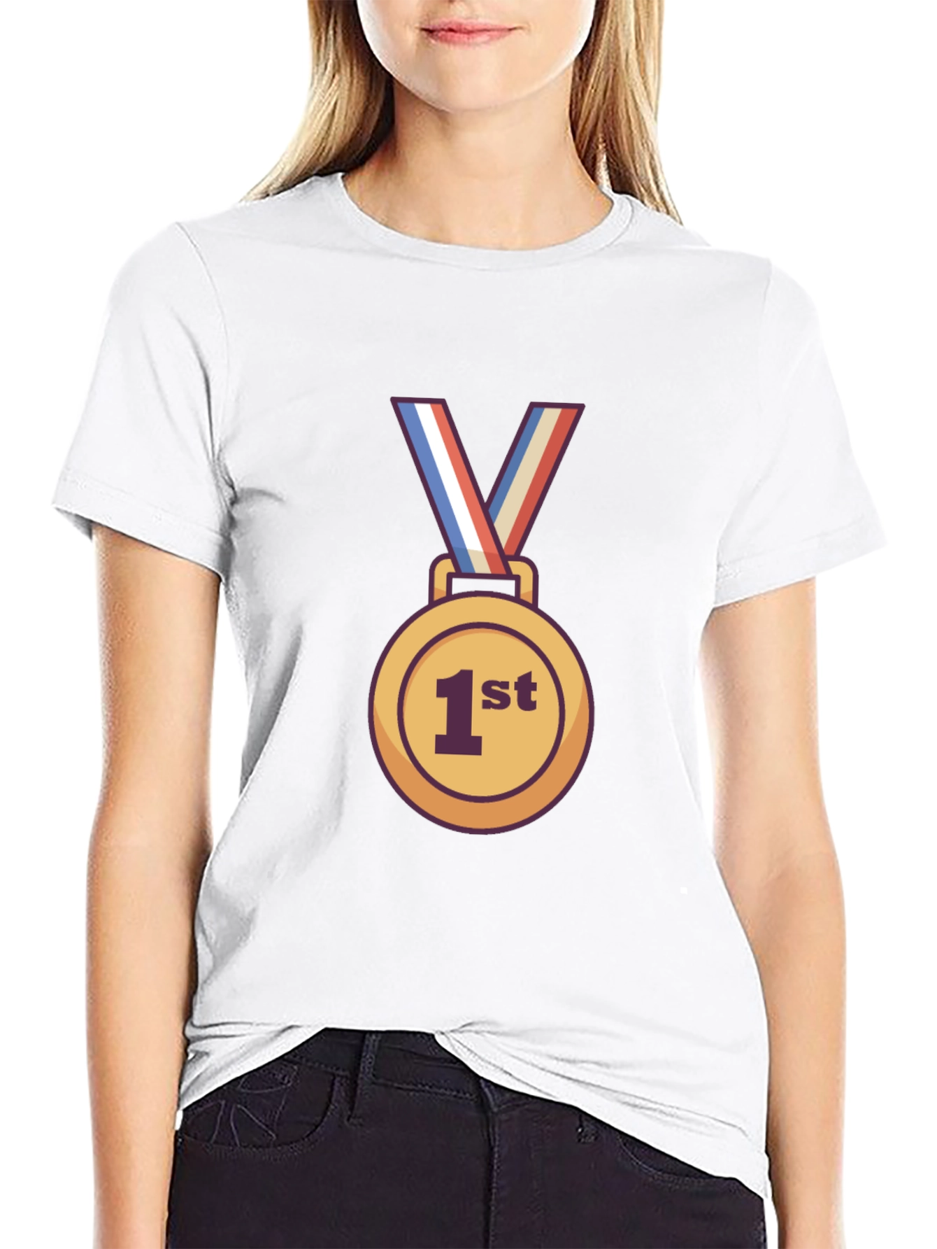 Champion First Place Medal T-Shirt