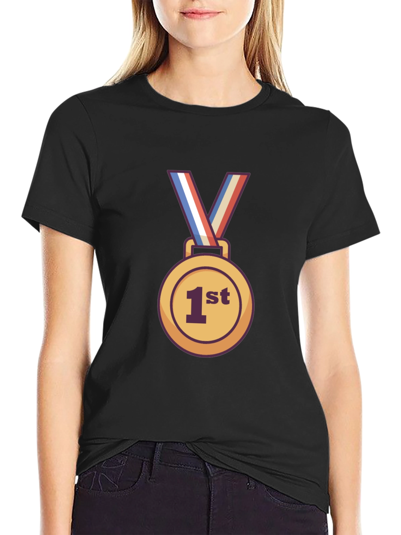 Champion First Place Medal T-Shirt