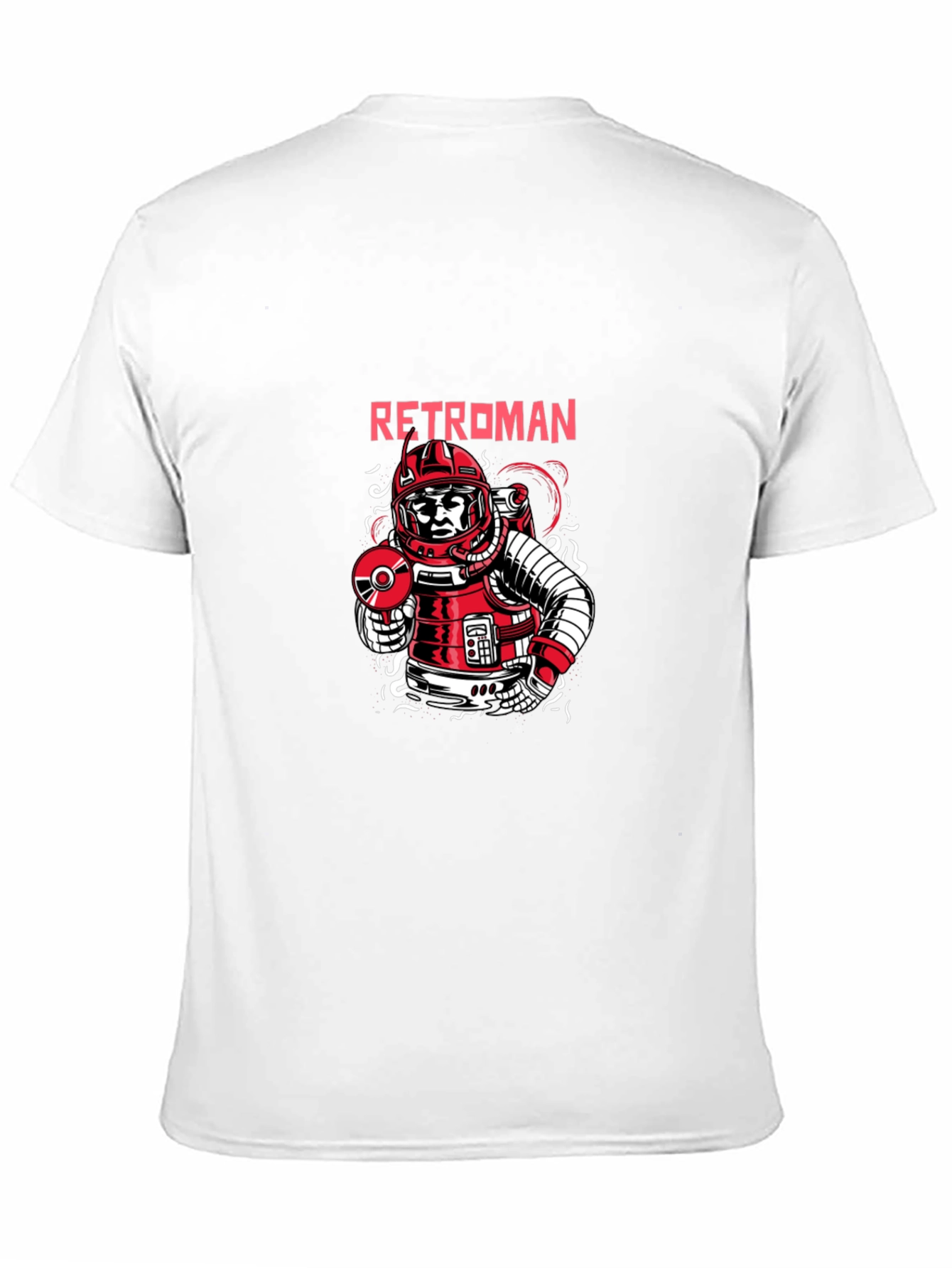 RetroMan Graphic Tee - Black
