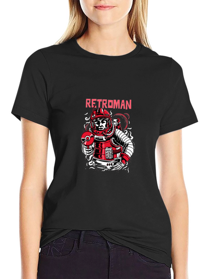 RetroMan Graphic Tee - Black