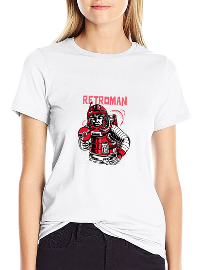 RetroMan Graphic Tee - Black
