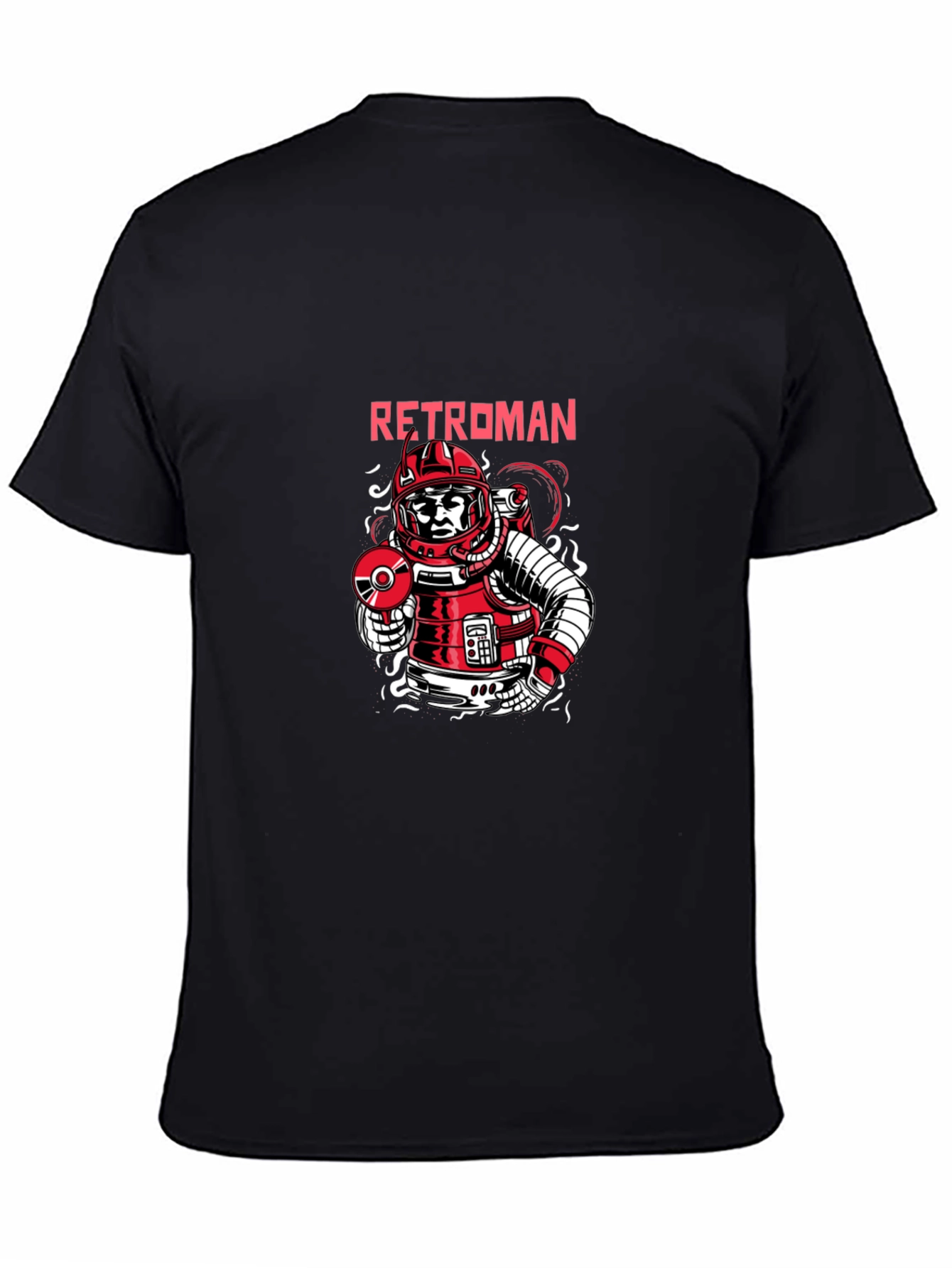 RetroMan Graphic Tee - Black