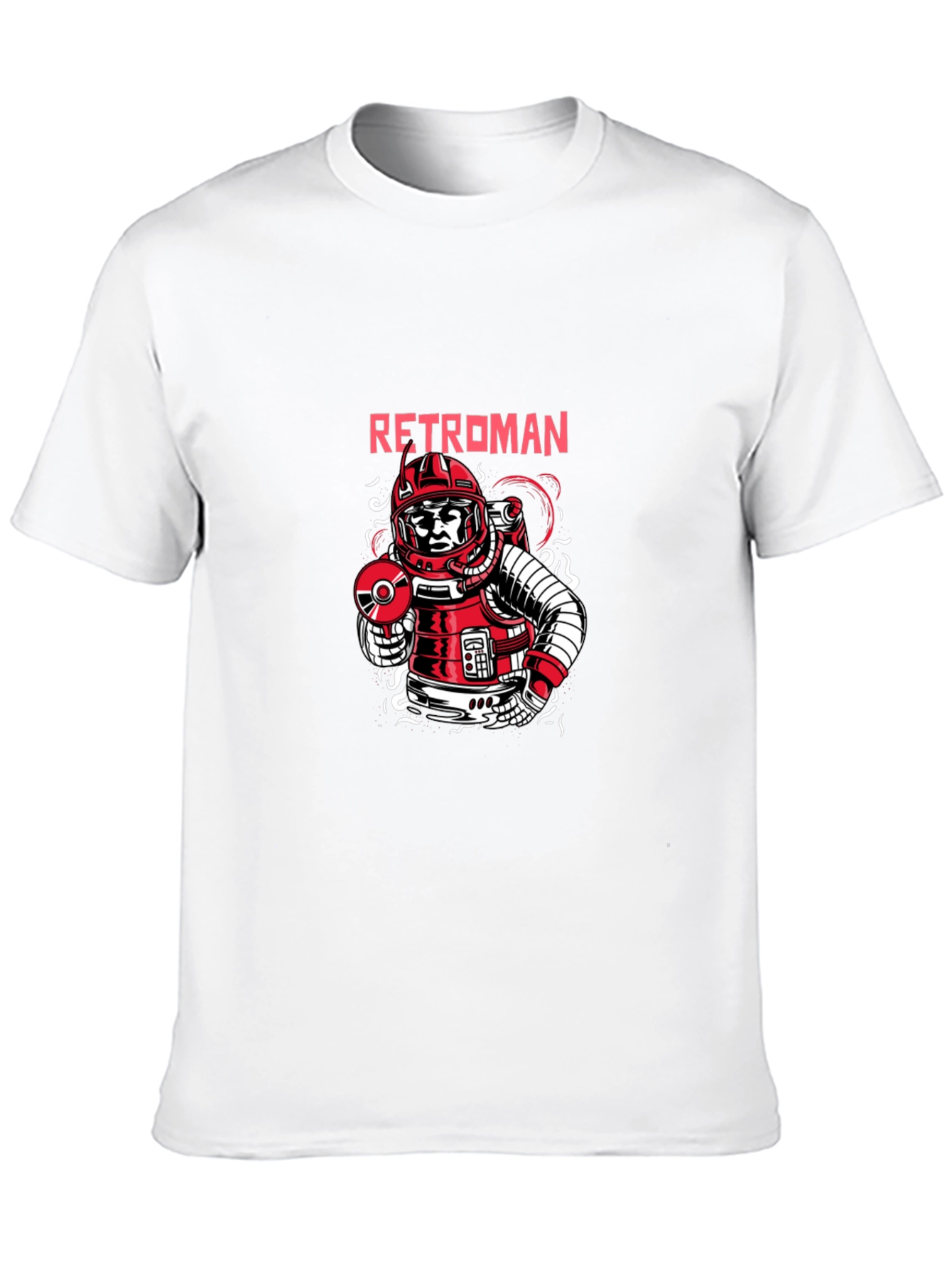RetroMan Graphic Tee - Black