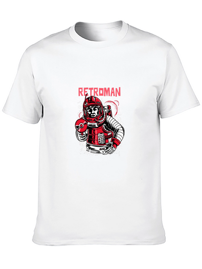 RetroMan Graphic Tee - Black