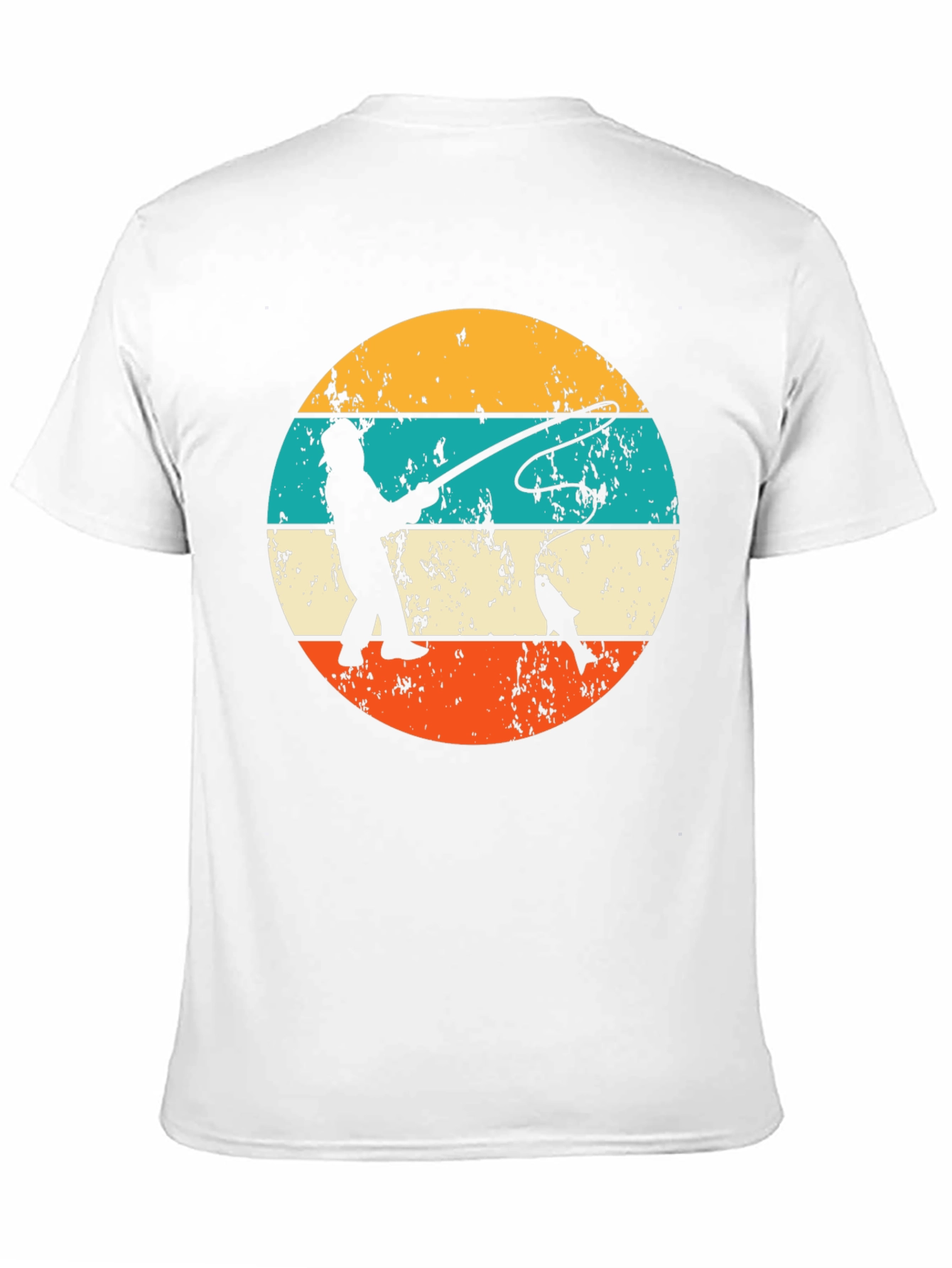 Retro Fishing T-Shirt Fisherman Graphic Tee