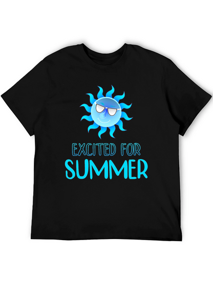 Excited for Summer Graphic T-Shirt