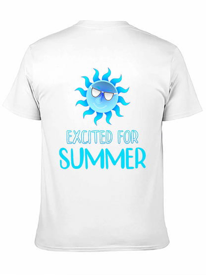 Excited for Summer Graphic T-Shirt