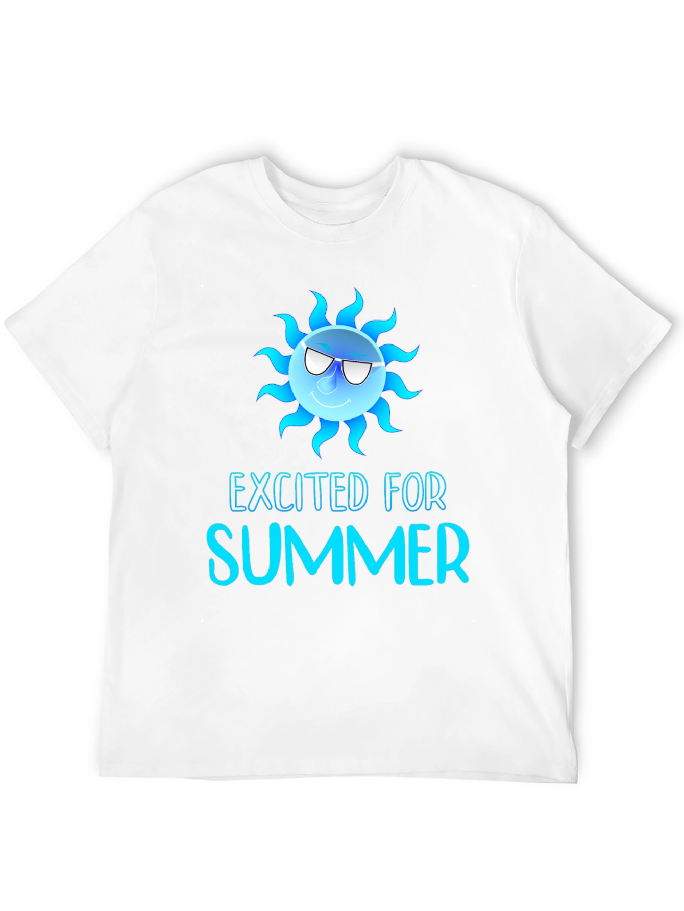 Excited for Summer Graphic T-Shirt