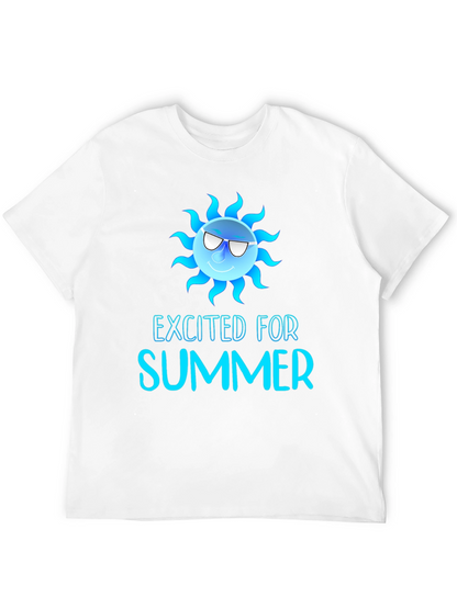Excited for Summer Graphic T-Shirt