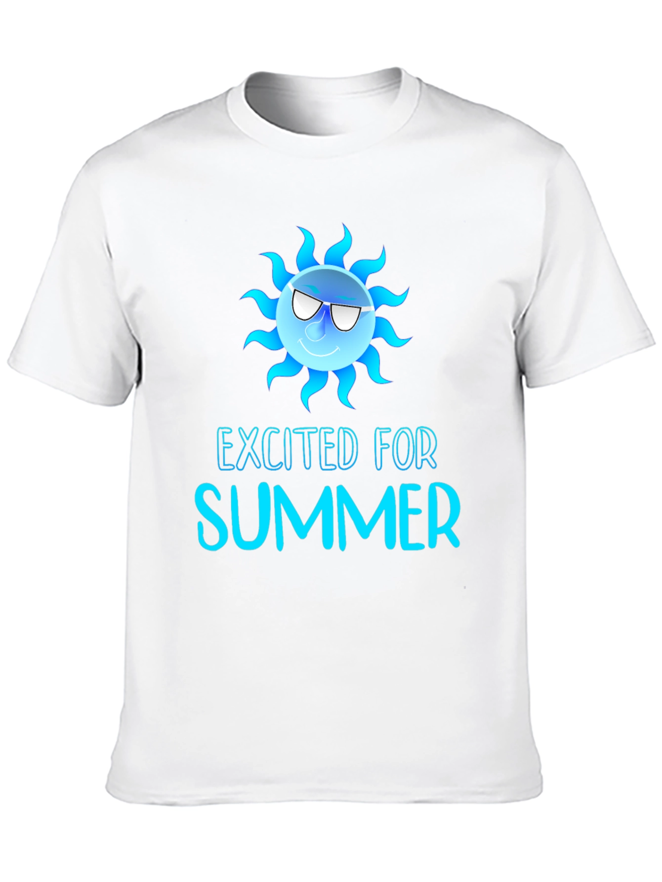 Excited for Summer Graphic T-Shirt
