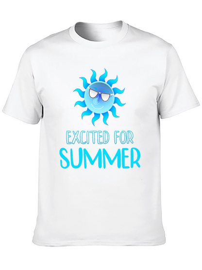 Excited for Summer Graphic T-Shirt