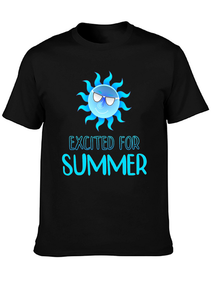 Excited for Summer Graphic T-Shirt