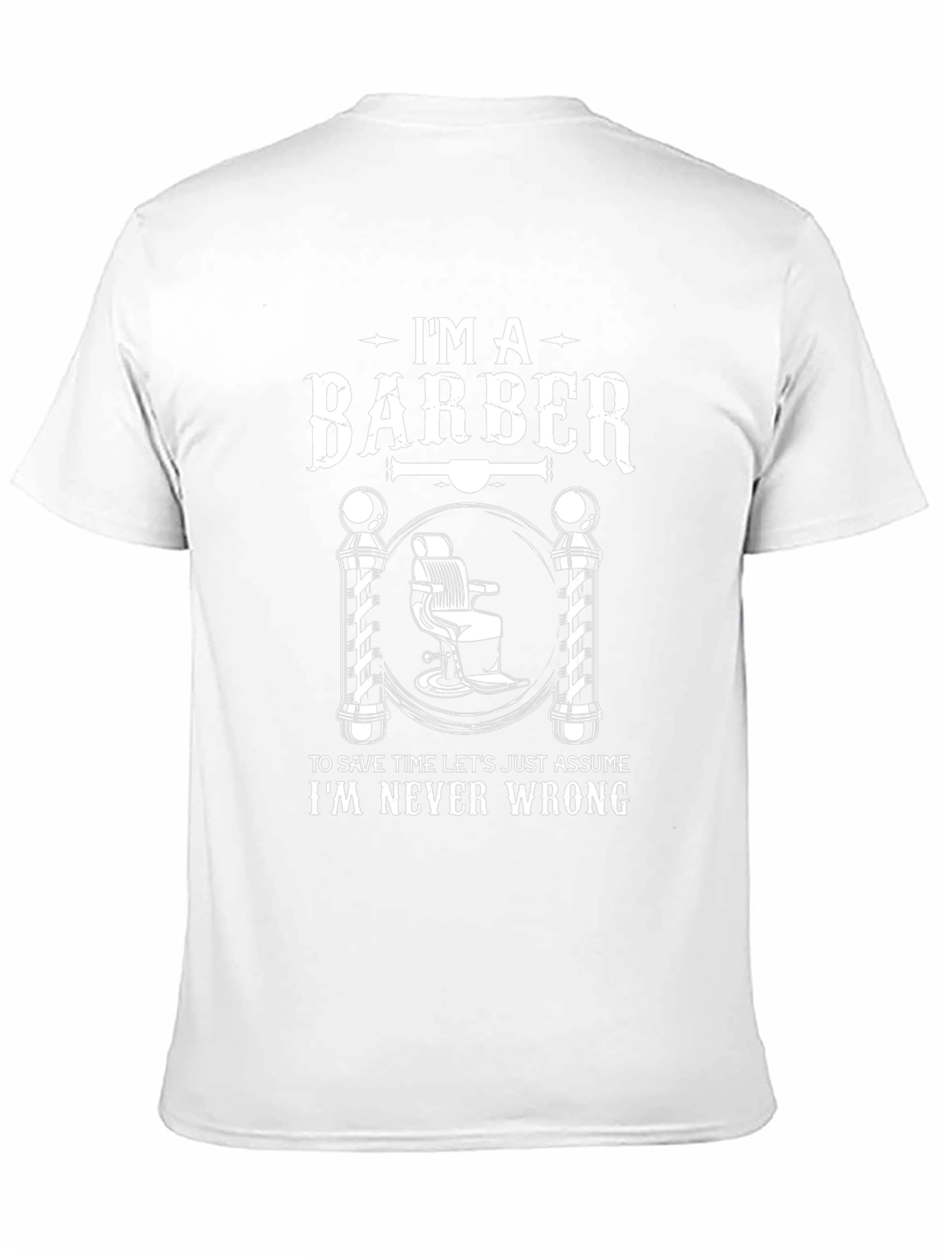 Barber Graphic T-Shirt - Funny Hairdresser Tee