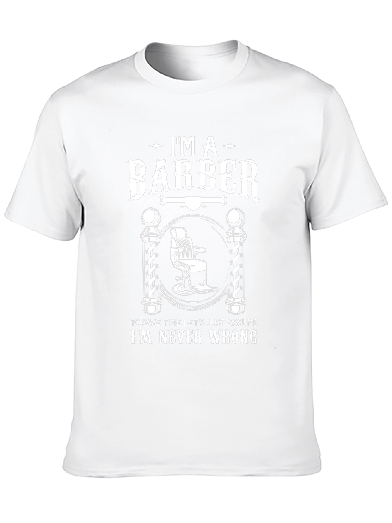 Barber Graphic T-Shirt - Funny Hairdresser Tee