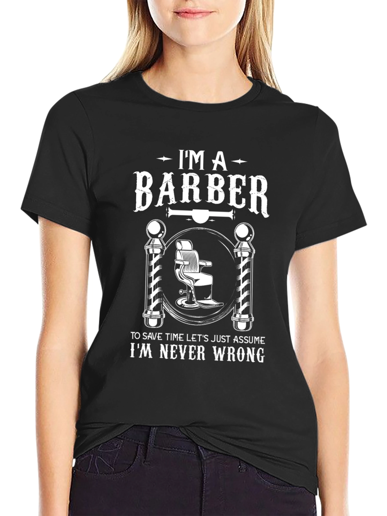 Barber Graphic T-Shirt - Funny Hairdresser Tee