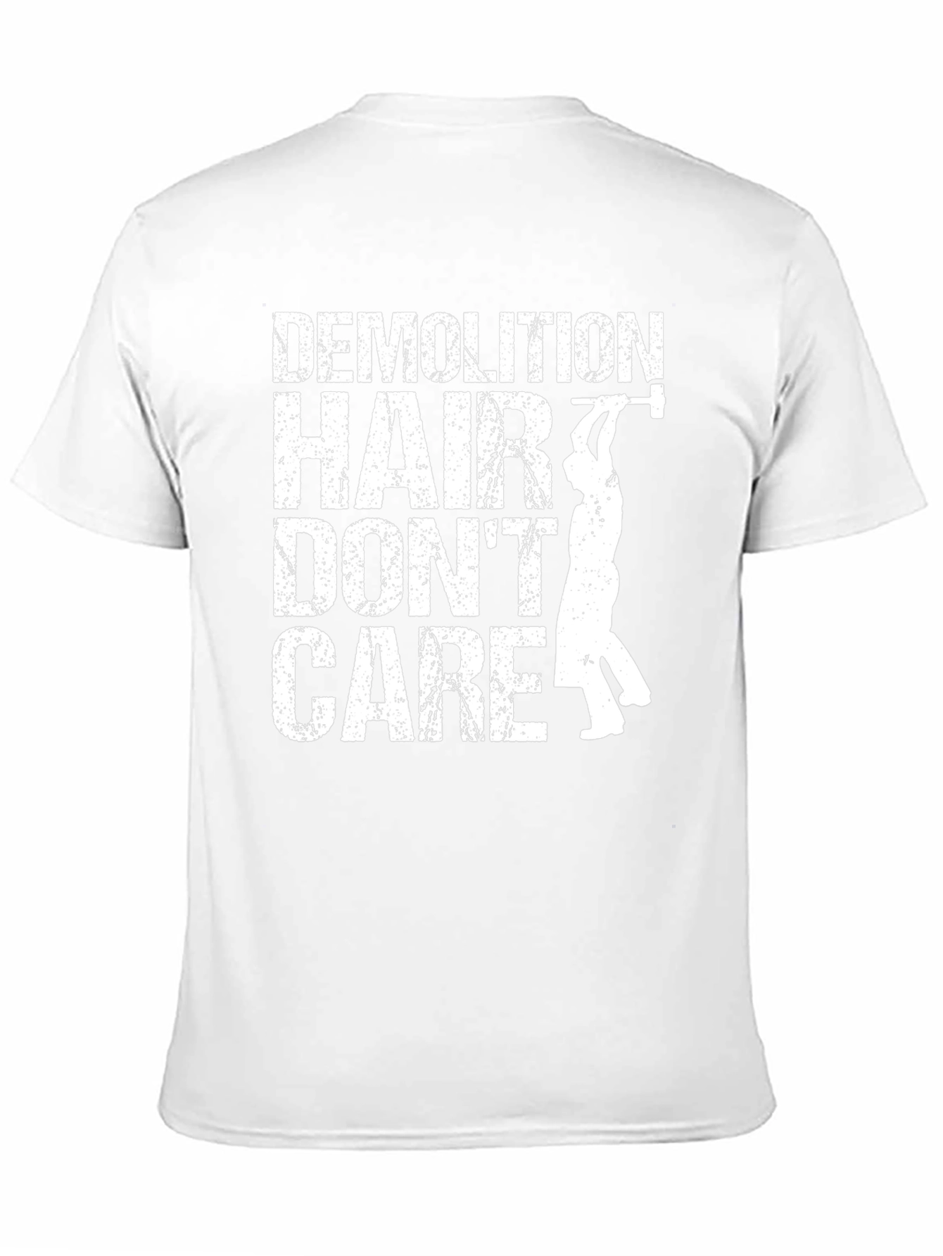 Demolition Hair Dont Care T-Shirt - Black