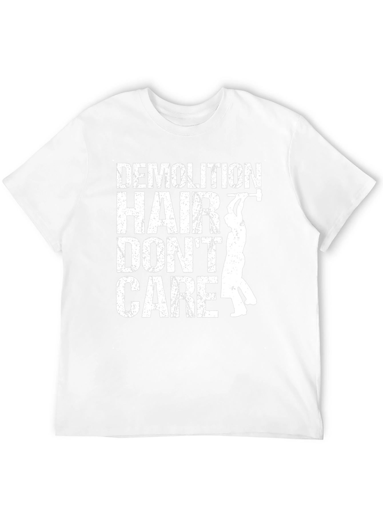 Demolition Hair Dont Care T-Shirt - Black