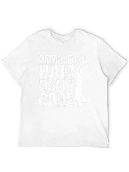 Demolition Hair Dont Care T-Shirt - Black