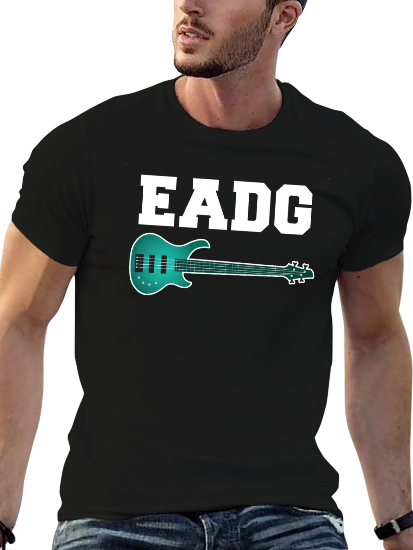 EADG Bass Guitar T-Shirt - Musician Apparel