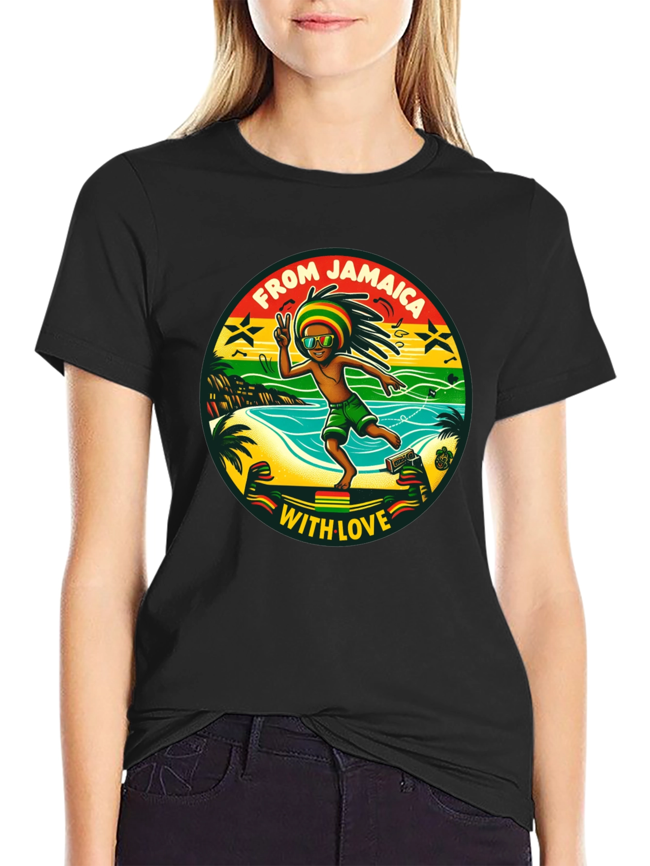 Jamaica Graphic T-Shirt: Island Vibes