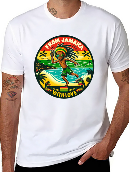Jamaica Graphic T-Shirt: Island Vibes