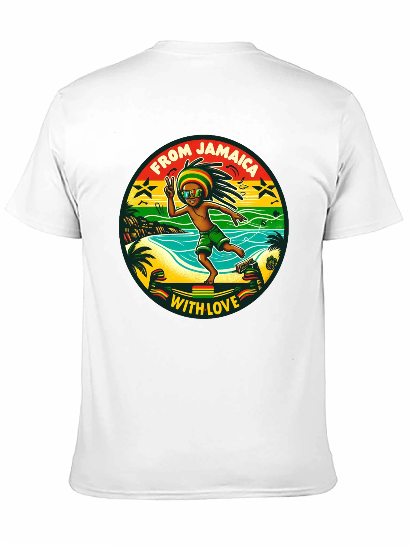 Jamaica Graphic T-Shirt: Island Vibes
