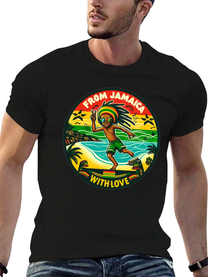 Jamaica Graphic T-Shirt: Island Vibes