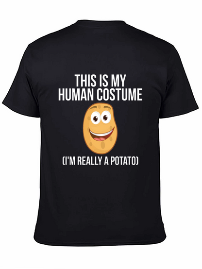 Human Costume Potato T-Shirt: Funny Novelty Tee