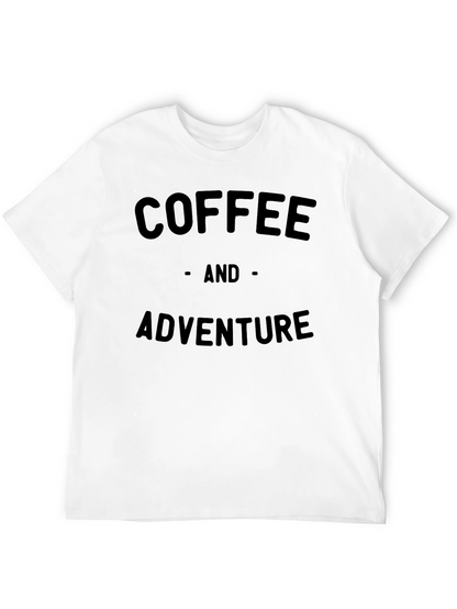 Coffee and Adventure Graphic Tee
