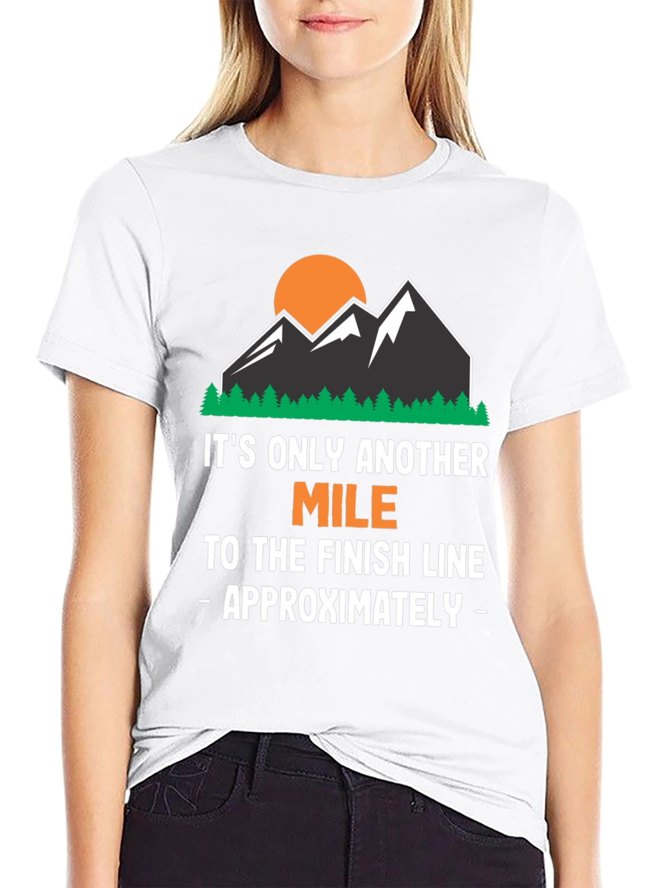 Motivational Running T-Shirt - Another Mile