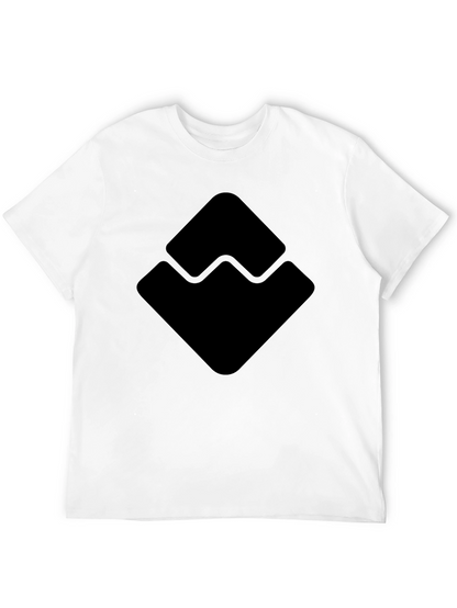Geometric Logo Black T-Shirt