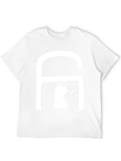 Chess Knight Graphic T-Shirt - Black