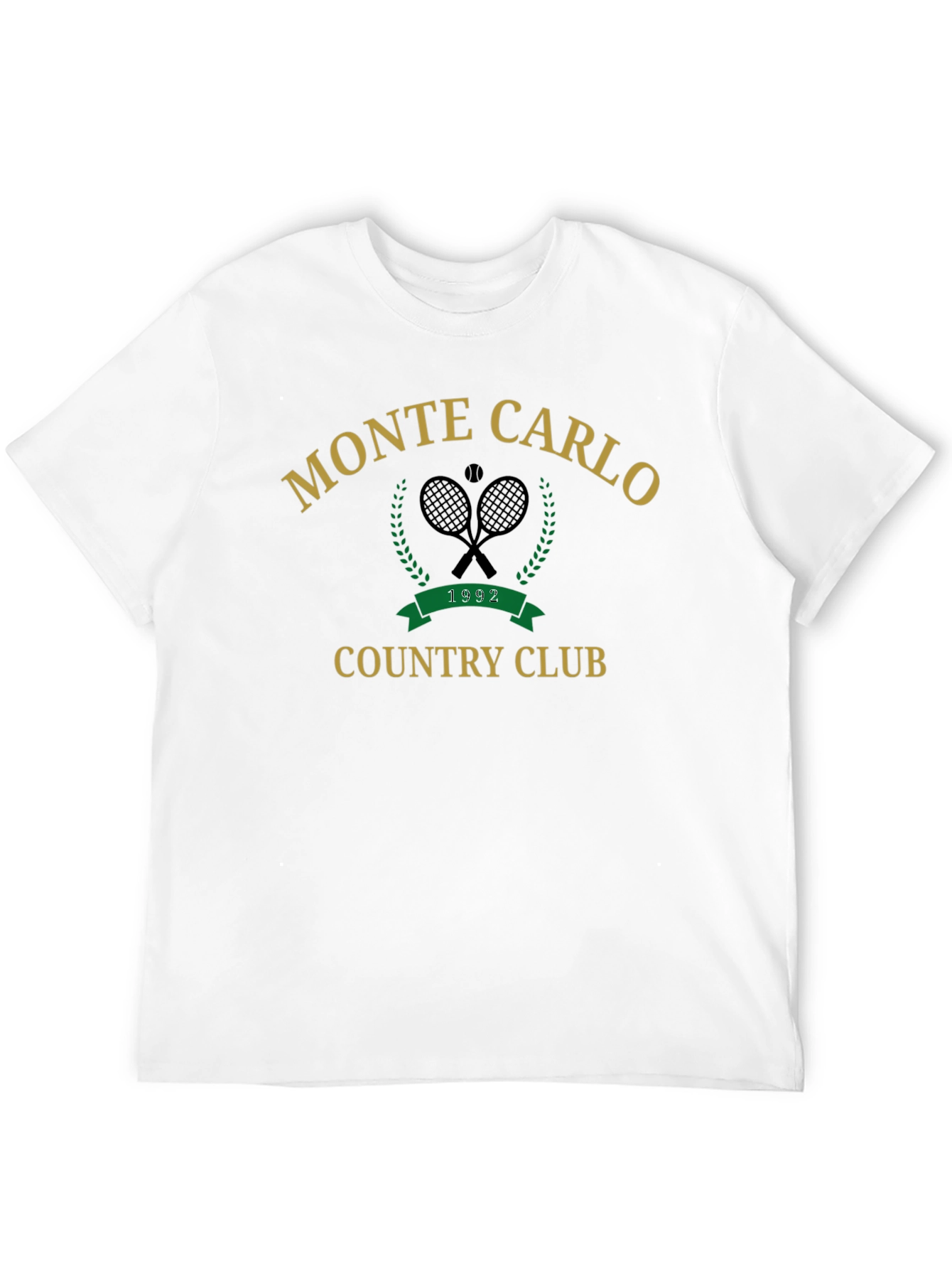 Monte Carlo Country Club Black T-Shirt