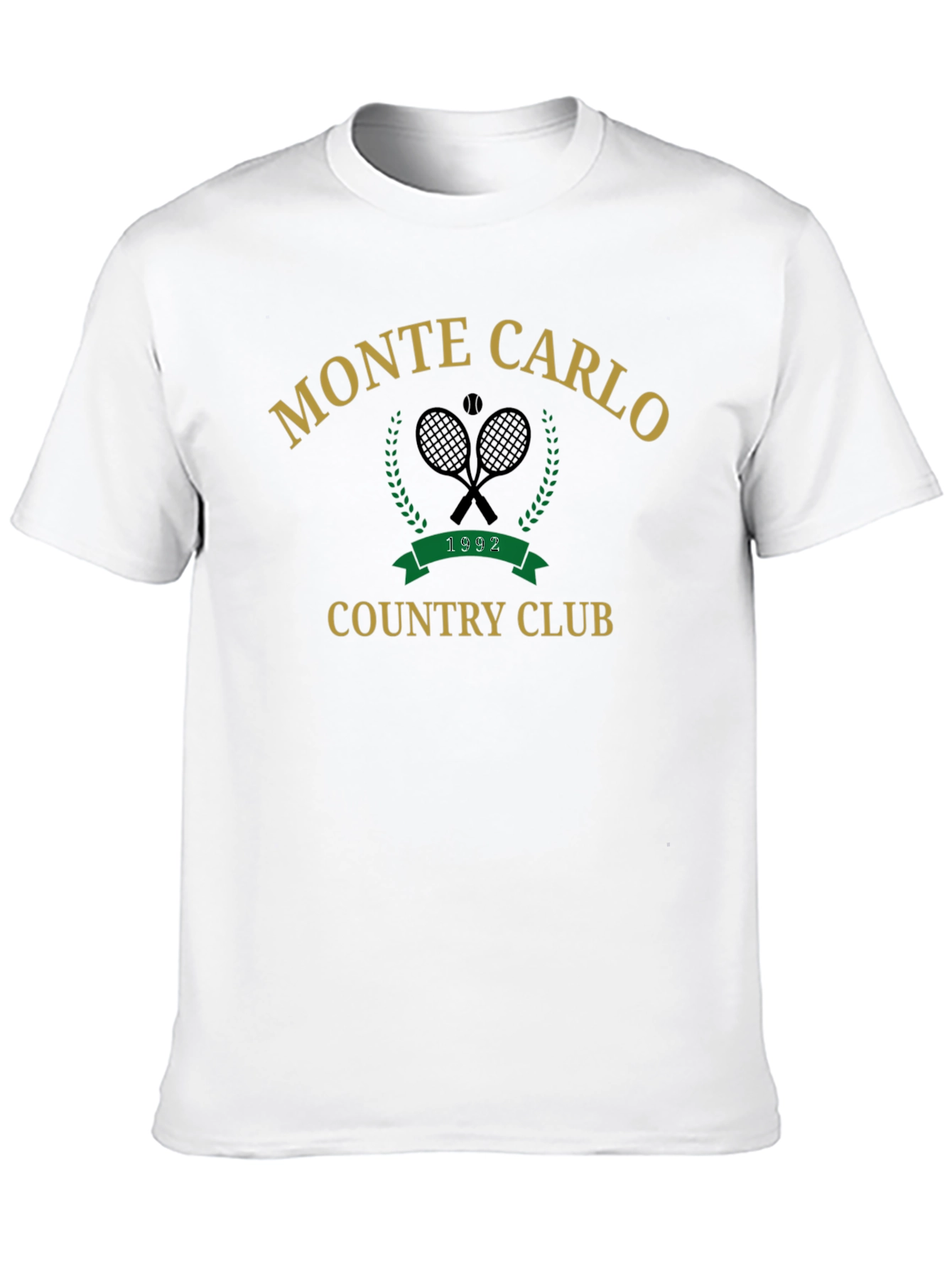 Monte Carlo Country Club Black T-Shirt